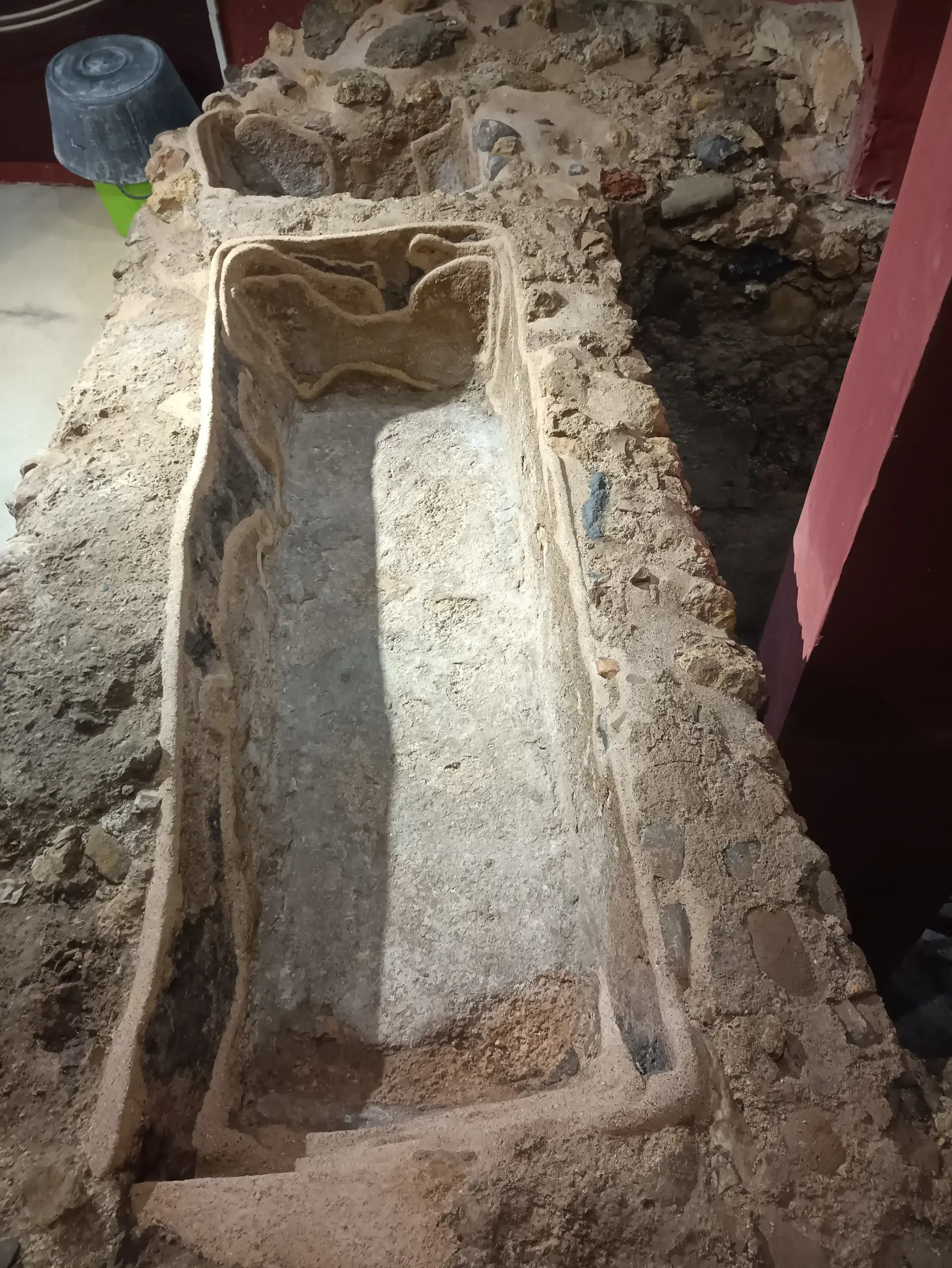 Archaeological remains and displays in the Roman Salting Factory Museum, view 9
