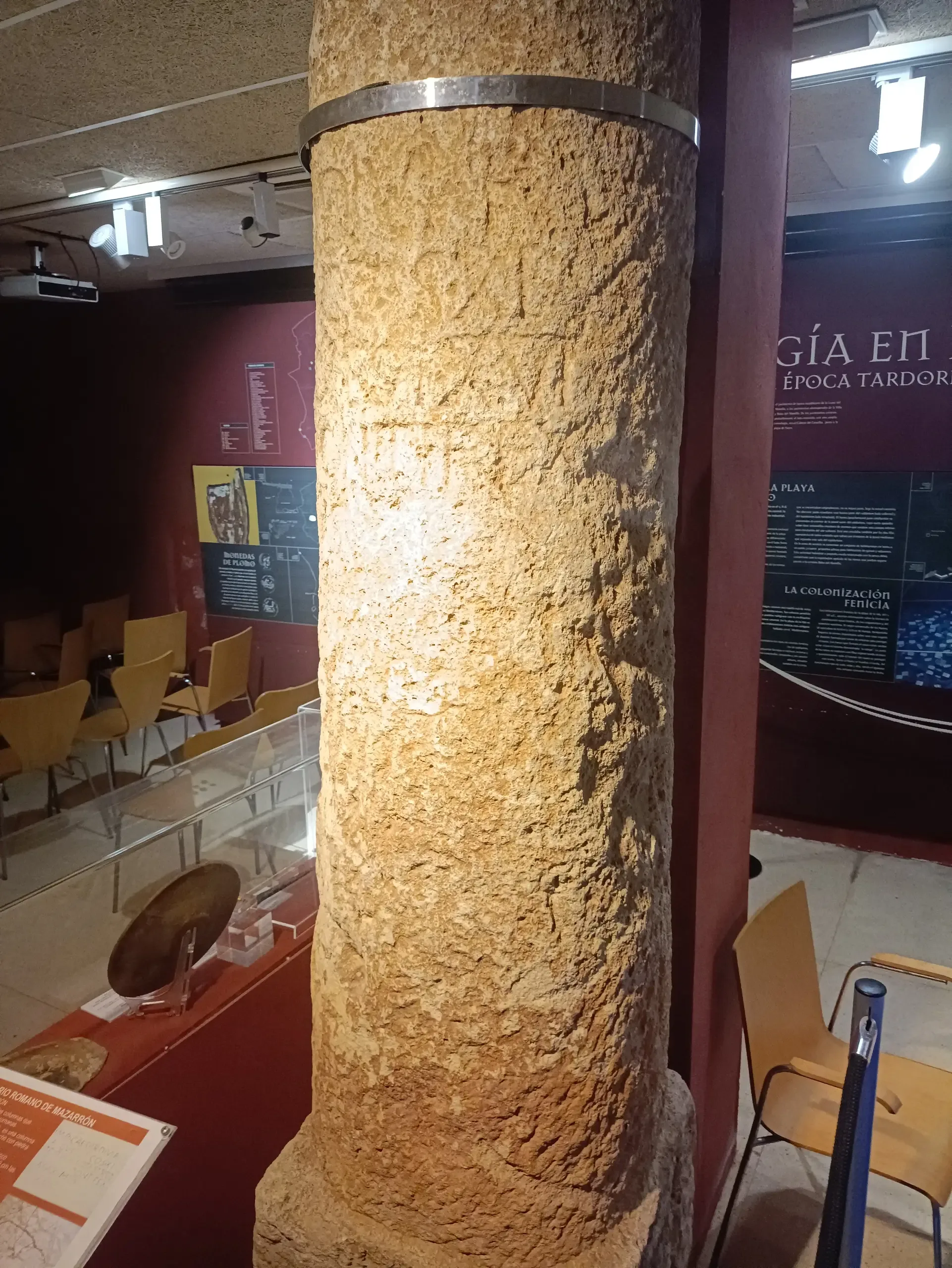 Archaeological remains and displays in the Roman Salting Factory Museum, view 10