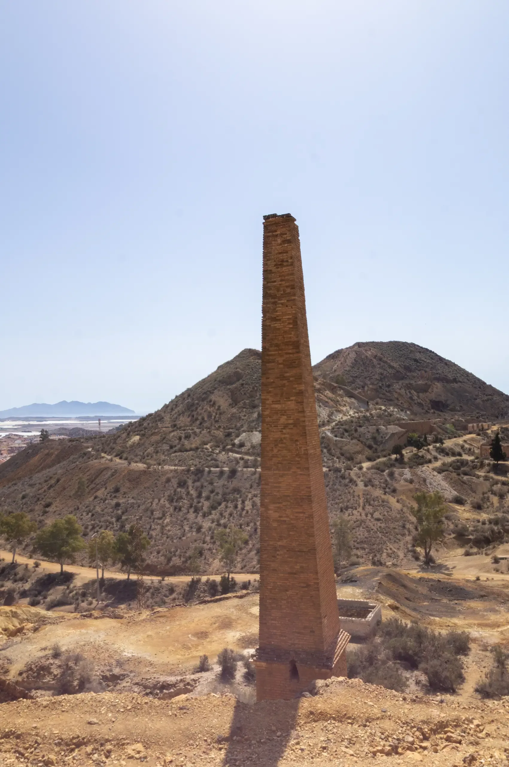 Historic mine workings and mineral landscape at the Mazarrón Mines, view 22