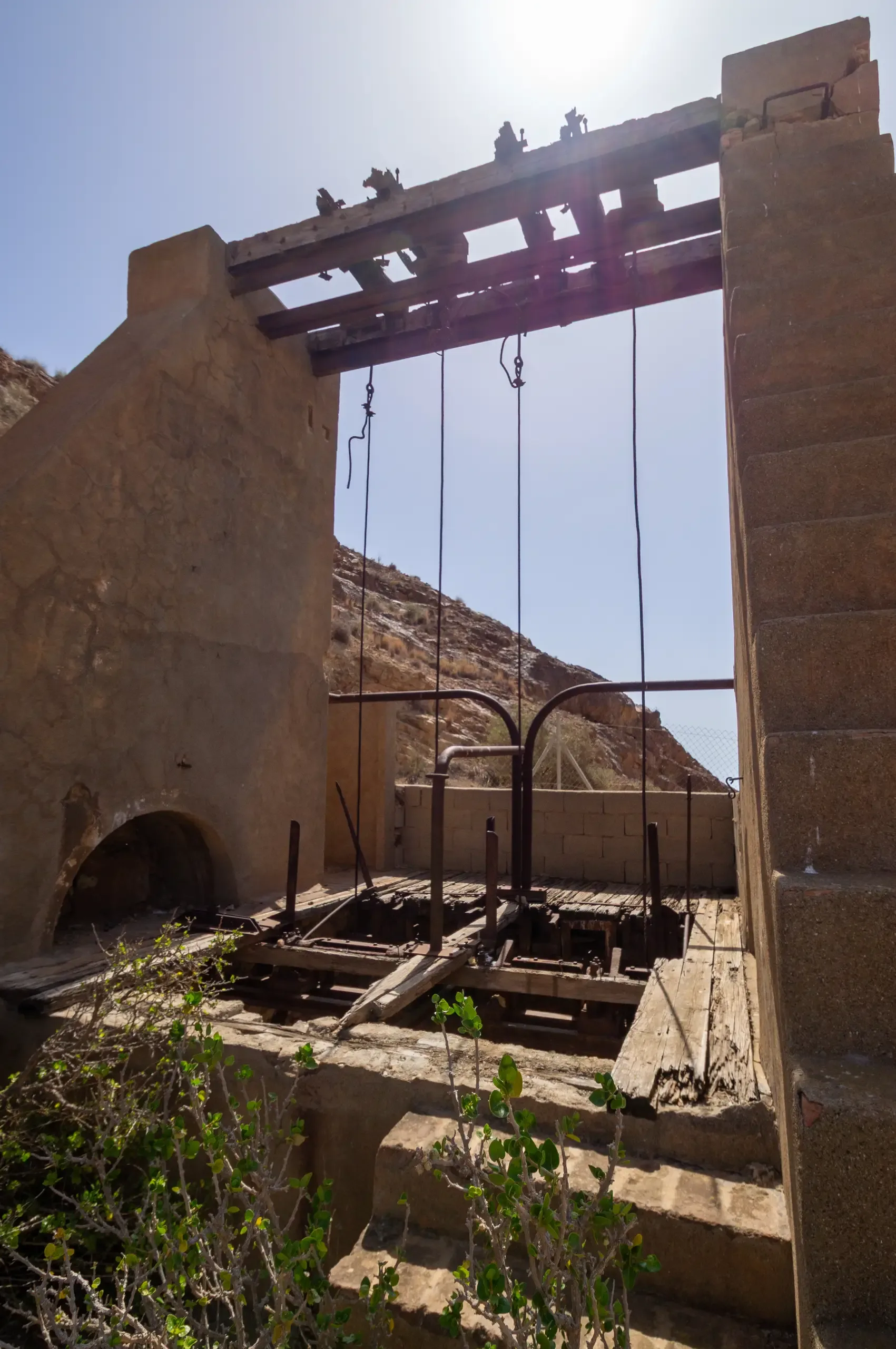 Historic mine workings and mineral landscape at the Mazarrón Mines, view 10